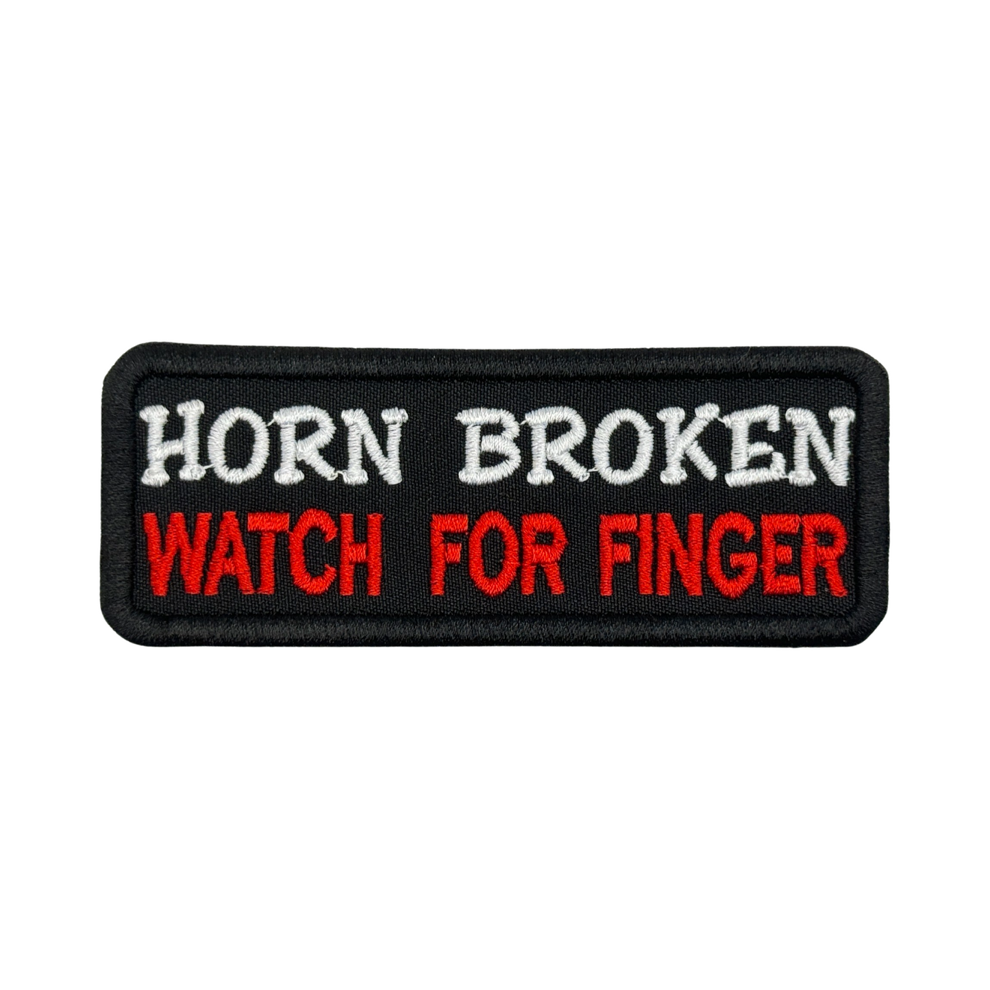 HORN BROKEN WATCH FOR FINGER PATCH