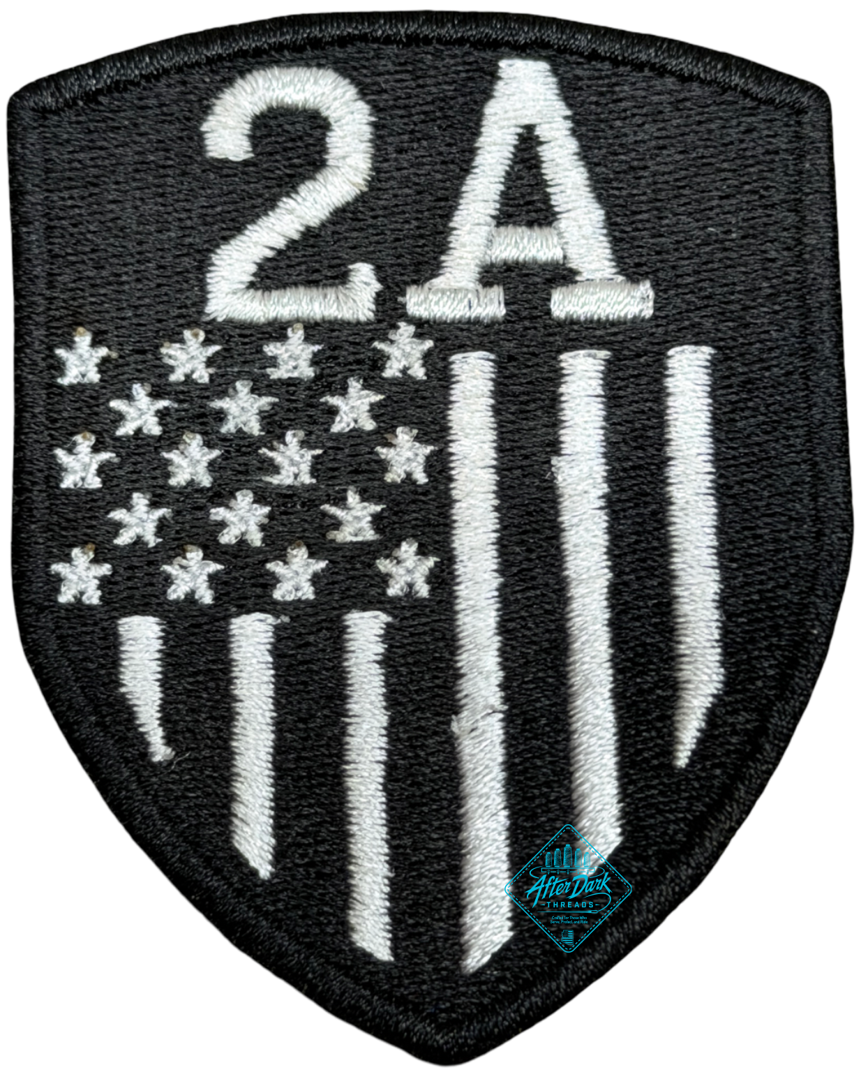 2nd Amendment Shield Patch-5 Colors